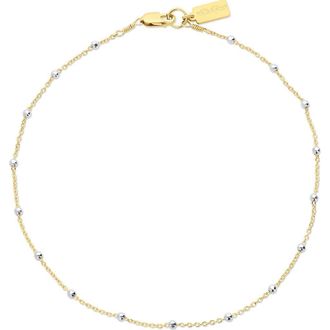 Set & Stones Austen Anklet in Gold at Nordstrom, Size 9.25