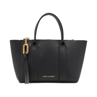 Marc Jacobs Pop J Small Work Tote - Dames - Shoppers - Zwart - ONE Size - Leer - Tassen
