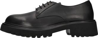 Julie Dee Gd 763 Leren Veterschoen - Dames - Veterschoenen - Zwart - 41 EU - Leer - Schoenen