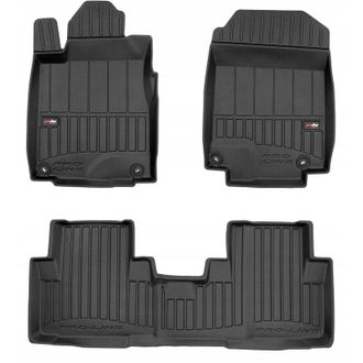 OEM Alfombras De Goma Honda Cr-v 4 Iv 2012-2018 3d Trouble