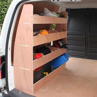 MonsterShop Scaffale Per Van Vw Caddy Maxi Con 24 Scompartimenti - Monster Racking