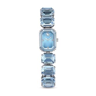 Swarovski Orologio con bracciale taglio ottagonale - - Accessories - Donna - Blu - ONE SIZE