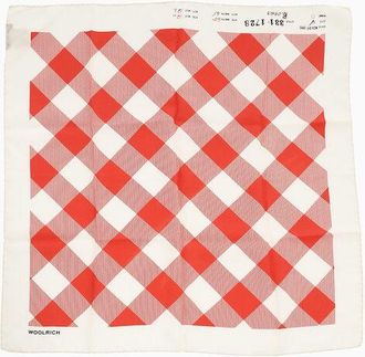 Woolrich Pure Silk Buffalo Check Scarf size One Size