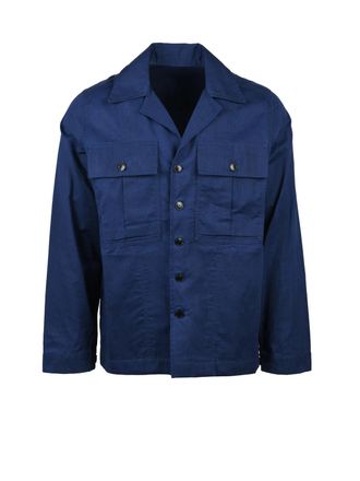 Fortela Blue Vintage Cotton Jacket