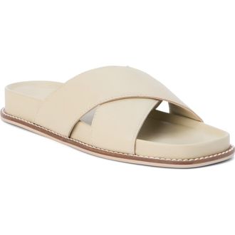 Matisse Footwear Hannah Slide Sandal in Bone Leather at Nordstrom, Size 10
