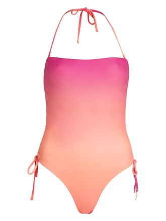 Karl Lagerfeld Badpak met print - Roze