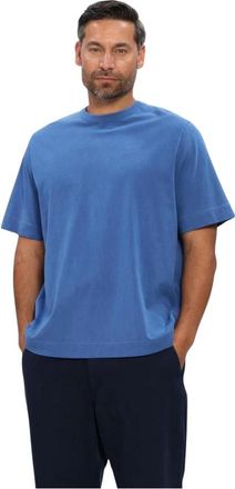 For&eacute;t Park Loose Fit T-Shirt - Heren - T-shirts - Blauw - M - Katoen - Tops