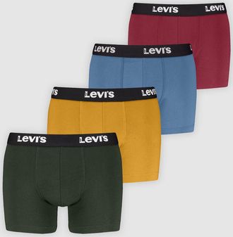 Levi's Repeat Logo Boxer Brief 4 pack - Mens - L - Multi Colour / Colour Combo
