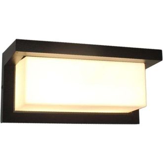 OEM Aplique Led De Exterior E27, Resistente Al Agua Ip65, De Aluminio, Luminaria Decorativa Para Jard&iacute;n, Patio, Hogar, Calle, Montaje En Pared, Bombilla N