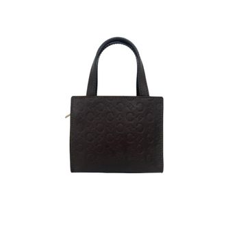 Celine Brown Leather Handbag Tote Bag (Pre-Owned)