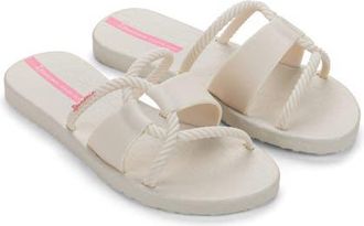 Ipanema Diversa Slide Sandal in Off White/Pink at Nordstrom, Size 10