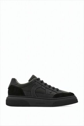 Ferragamo Low-Top Sneakers In Smooth Calf Leather