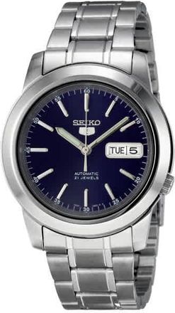Seiko Series 5 Automatic Blue Dial Mens Watch SNKE51