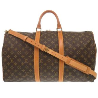 Louis Vuitton Pre-owned Weekend Bags, unisex, Brown, Size: ONE SIZE Pre-owned Canvas louis-vuitton-bags
