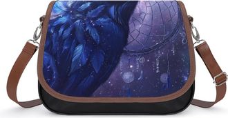 Generic Raven Crossbody Bags for Women Fashion Leather Shoulder Handbags With Adjustable Strap