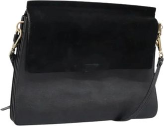 Chlo&eacute; Pre-owned Suede Shoulder Bag - Dames - Vintage Schoudertas - Zwart - ONE Size - Leer - Vintage