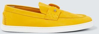 Christian Louboutin Chambeliboat nubuck boat shoes