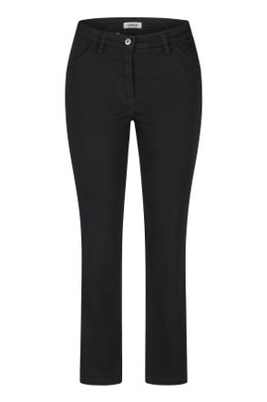 KjBrand 5-Pocket-Hose KJBRAND Fanni Frame, Damen, Gr. 21, K-Gr, schwarz, Web, Obermaterial: 71% Baumwolle, 25% Polyester, 4% Elasthan, unifarben, figurbetont 