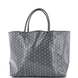 Goyard Saint Louis Reversible Tote Coated Canvas and Printed Canvas GM
