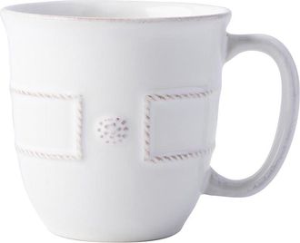 Juliska Berry & Thread French Panel Mug in Whitewash at Nordstrom