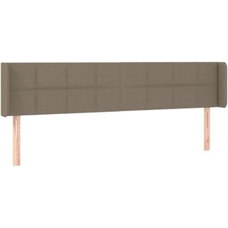 vidaXL Cabecero Con Led De Tela Gris Taupe 163x16x78/88 Cm Vidaxl