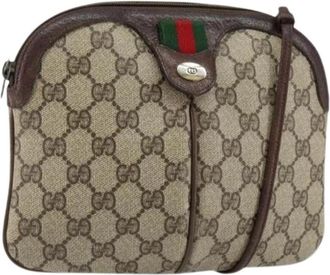 Gucci Pre-owned Cross Body Bag - Dames - Vintage Schoudertas - Beige - ONE Size - Vintage
