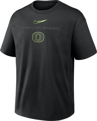 Nike Oregon Legacy Nike Mens College T-Shirt in Black | 04T600AUON-3S6