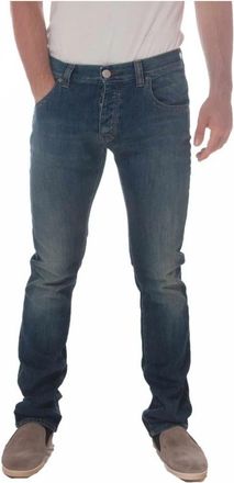Armani Jeans J06 Slim-fit Jeans - Heren - Slim Fit Jeans - Blauw - W40 - Katoen - Jeans