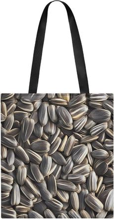 Generic Sunflower Food Womens Tote Casual Shopping Bag Lightweight Shoulder Bags Hobos Handbag for Work Travel Daily 35x40cm