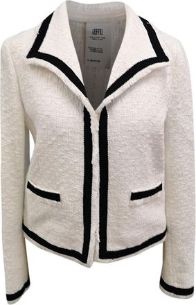 Moschino White Single Breasted Jacket Size XS