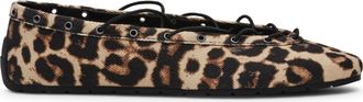 Steve Madden Pointe Flat Shoe LEOPARD