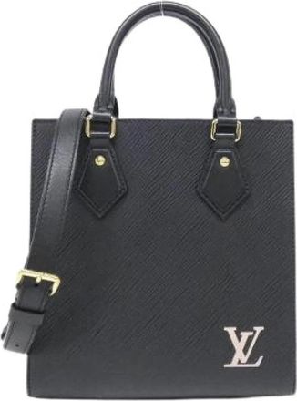Louis Vuitton Pre-owned Epi Sac Pla BB Handtas - Dames - Vintage Handtas - Zwart - ONE Size - Leer - Vintage
