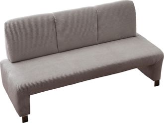 Exxpo Sofa Fashion Polsterbank »Intenso, Sitzbank, Breite 162 cm, wahlweise in Leder oder Textil« hohe Bodenfreiheit, frei im Raum stellbar, hoher Sitzkomfort