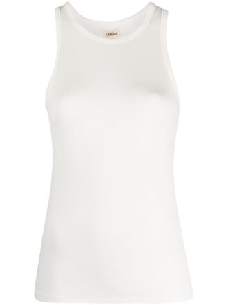 L'agence Tanktop met ronde hals - Wit