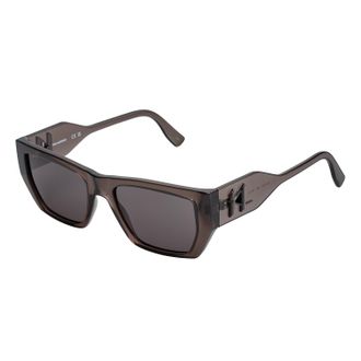 Karl Lagerfeld Unisex Rectangular Sunglasses KL6123S Men-Women - Black ABS - One Size