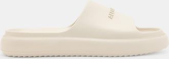AllSaints Mens Eva Dune Slip On Logo Sliders, Size: UK 9/US 10/EU 43