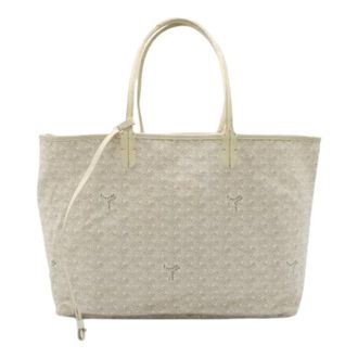 Goyard Pre-owned Tote Bags, female, Gray, Size: ONE SIZE Pre-owned Saint Louis Coated Canvas Tote Bag