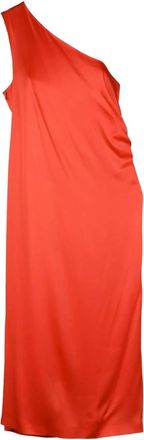 Max Mara Midi Dresses, female, Red, Size: M Cerchio Long Dress