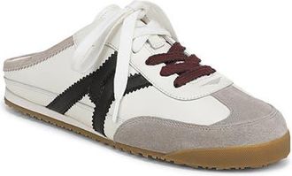 Veronica Beard Nicoline Sneaker Mule in White Multi Suede at Nordstrom, Size 12