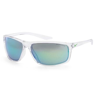 Nike Mens 66mm Grey Sunglasses