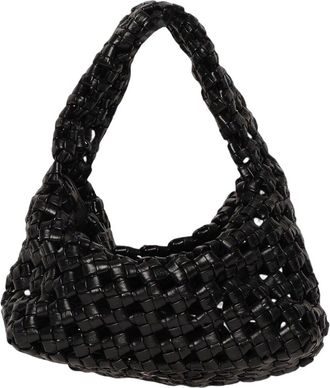 Walter Baker Mackenzie Woven Knot Leather Hobo Bag