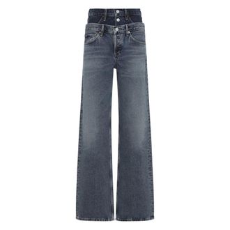 A Gold E Elson Double-waistband Jeans
