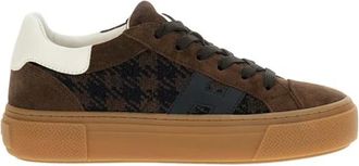 Hogan H705 Allacciato H - female - Hogan - Sneakers - Brown - 3 1/2 UK - Shoes