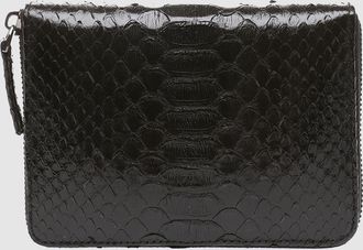 Sista Paris Portefeuille Bridget Python Black
