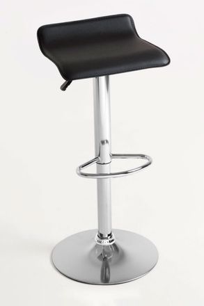 Regalos Miguel Pack 4 Taburetes color negro en polipiel