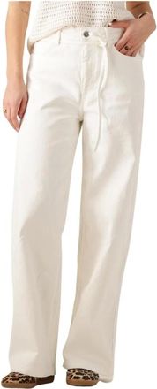 Modstr&ouml;m Dames, Jeans, Wit, Maat: XL