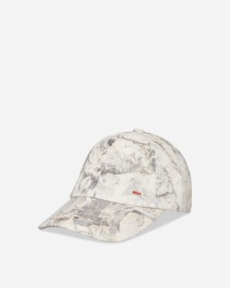 Roa Wrangler Washed Pattern Denim 6 Panel Cap Owl Light Camo