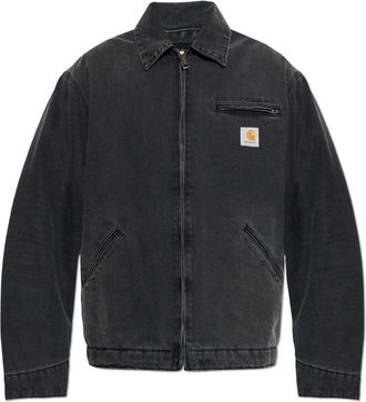 Carhartt Work in Progress Detroit Denim Jacket - Heren - Spijkerjassen - Grijs - XL - Denim - Jassen