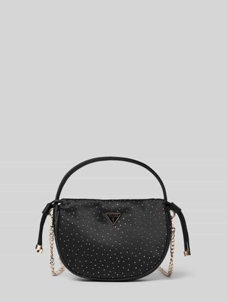 Guess Handtasche mit Ziersteinbesatz Modell ELSIE in Black, Gr&ouml;&szlig;e 1