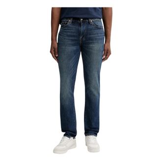 Levi's Jeans, Heren, Blauw, W33 L34, Denim, Slim-fit Jeans